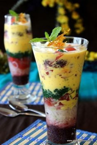 Image of Falooda / Faluda is a popular Indian/asian cold  drink-US554904-Picxy